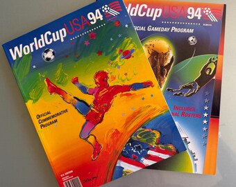 Washington, D.C. Venue–Original FIFA WorldCupUSA94 Official Commemorative and  Final Roasters Gameday Programs