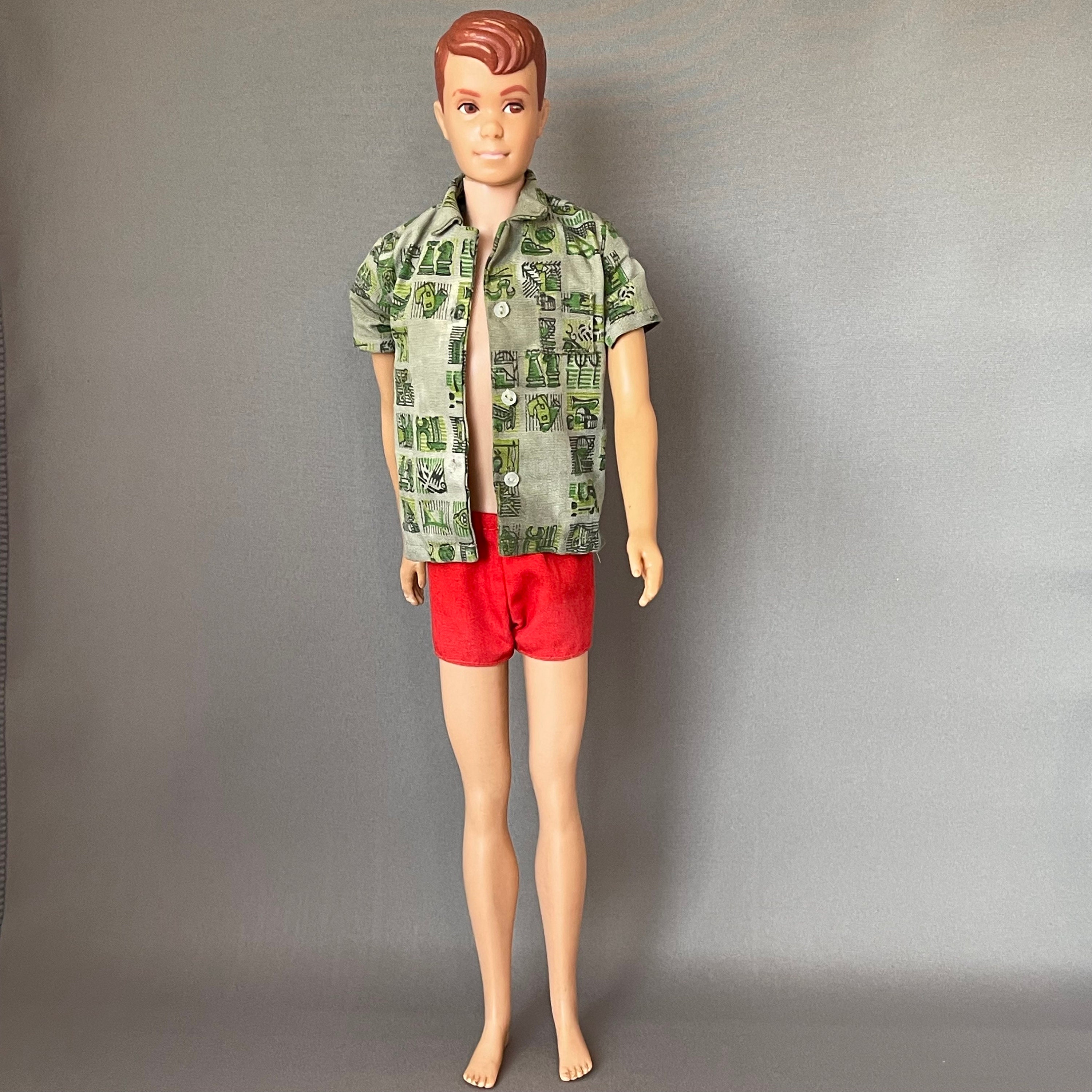 Vintage Barbie Ken Allan Doll Lot with Clothing and Accessories Mattel