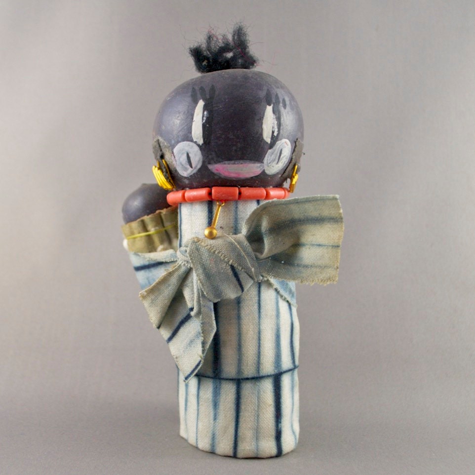 Art & Collectibles GOURD HEAD DOLL Art Dolls