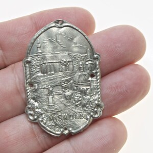 Miskolc Stocknagel Walking Stick Badge Miniature Art Original Rare Fine Vintage –Lot XX1