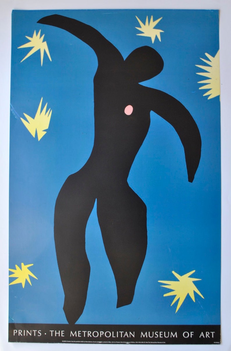 Icarus Poster The Portfolio Jazz By Henri Matisse Limited