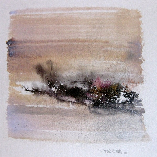 Original Unreleased Series Revelation by Duane Armstrong, Signed, Dated and Framed