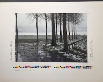 Limited Edition Printer/Artist Proof Winter Landscape by Kees van den Berg American Photographer magazine