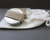 Hostess Gift Set, spa gift set, body butter, dry skin repair, cuticle balm, hand salve, vegan skincare, travel balm, vegan balm, spa gift