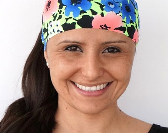 Oasis | Fitness Headband | Yoga Headband | Workout Headband | Wide Headband | Running Headband | Fit | Buy Any 4, Get 1 Free!