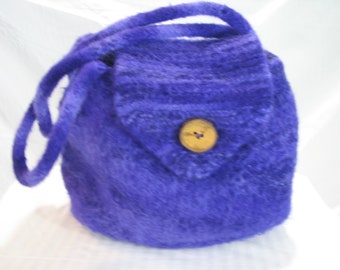 Bolso fieltro Handknit