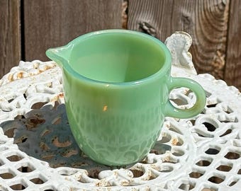 Vintage Jadeite Creamer 3.25"