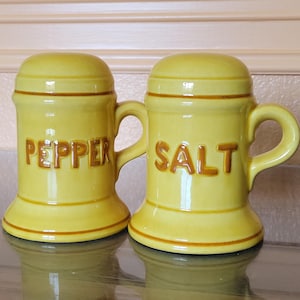 Vintage Los Angelos Pottery Large Salt and Pepper Shakers