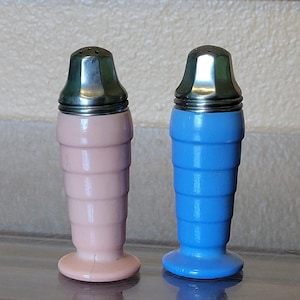 Vintage Hazel Atlas Salt and Pepper Shakers