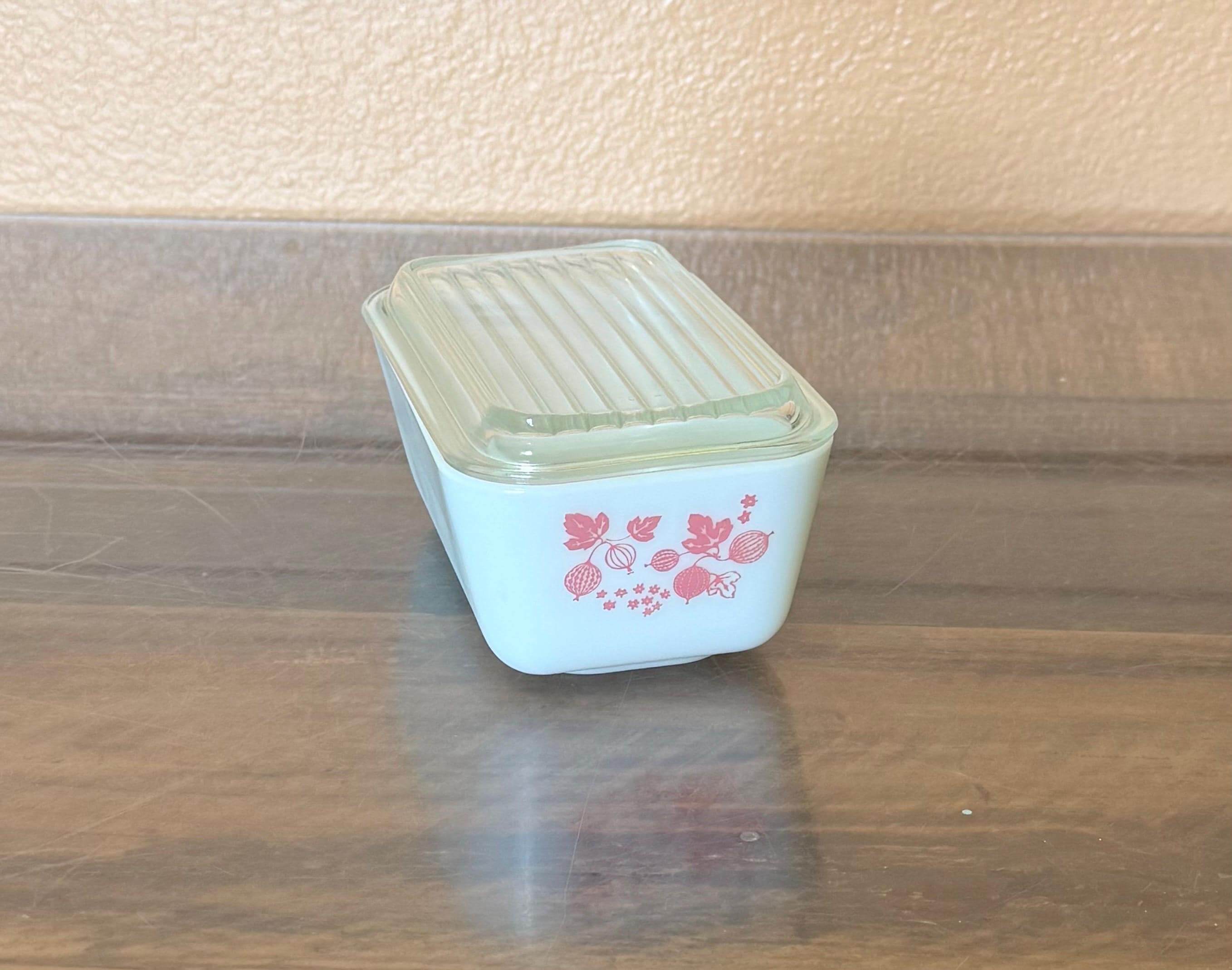 Pyrex Gooseberry Refrigerator Dishes - Etsy