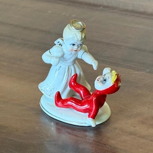 Vintage Devil Figurine - Etsy