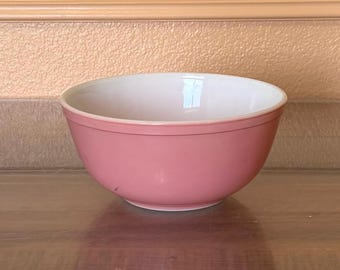 Vintage Pyrex 403 Pink Mixing Bowl