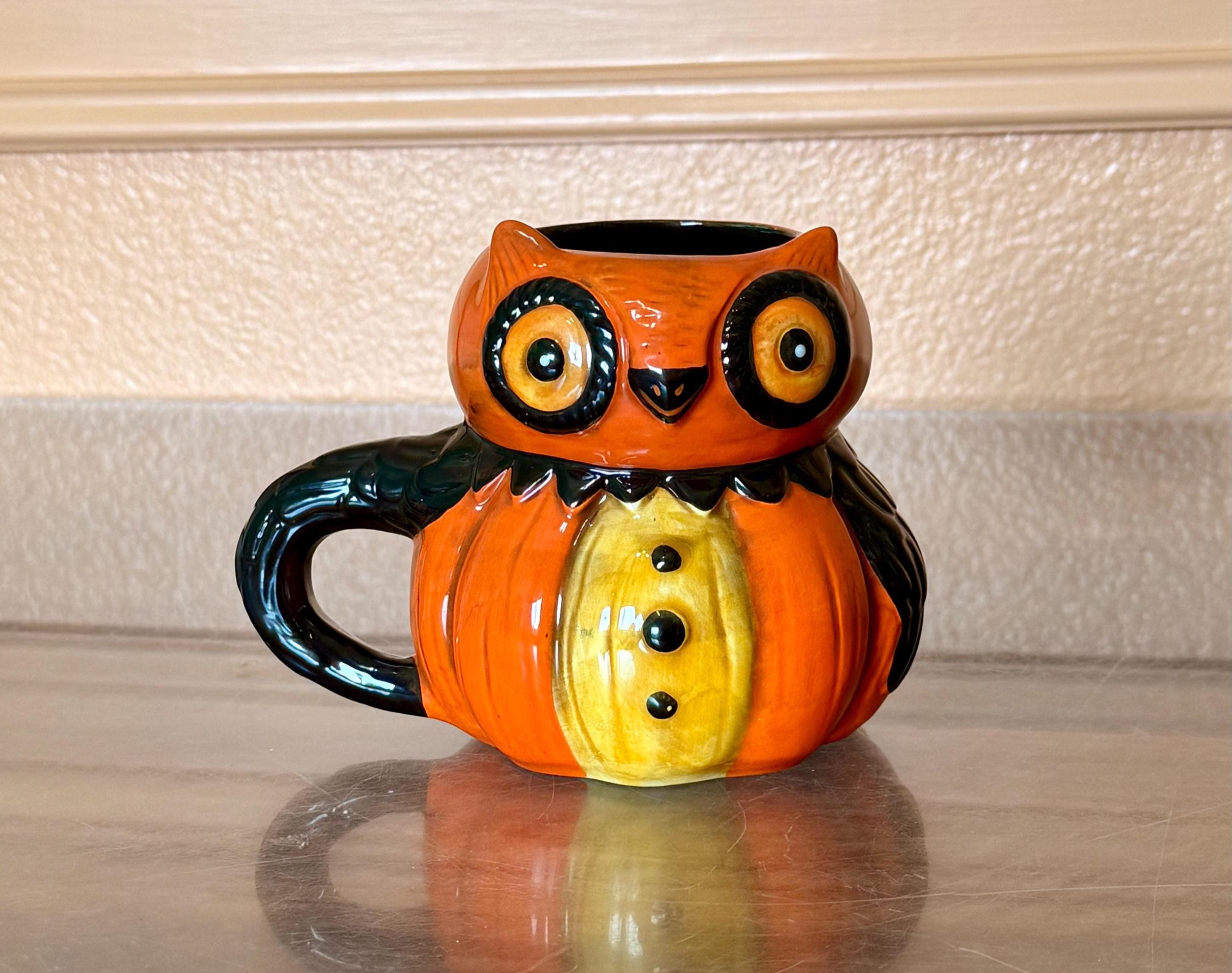 Johanna Parker Transpac Halloween Owl Mug