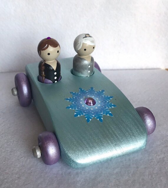 frozen push car