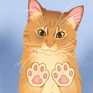Cute Kitty 3d Mousepad