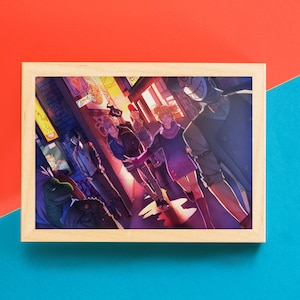 League of Villains Matte Print