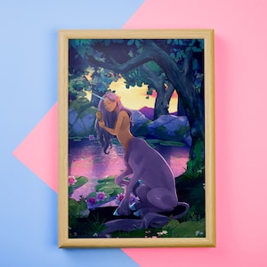 Unicorn Centaur Print