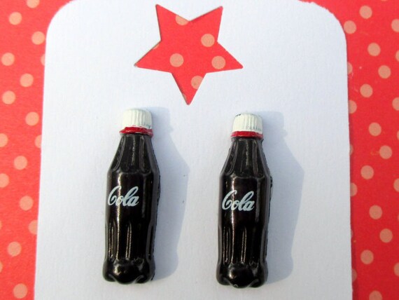 coca cola earrings