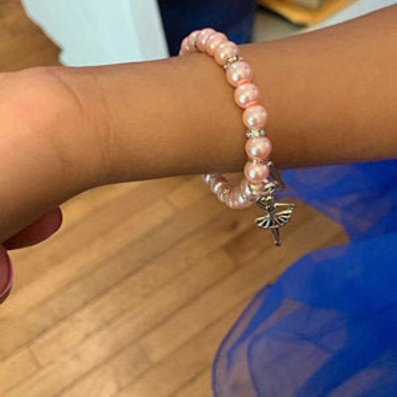 Girls Ballerina Bracelet Dance Recital Gift Ballet Bracelet Etsy