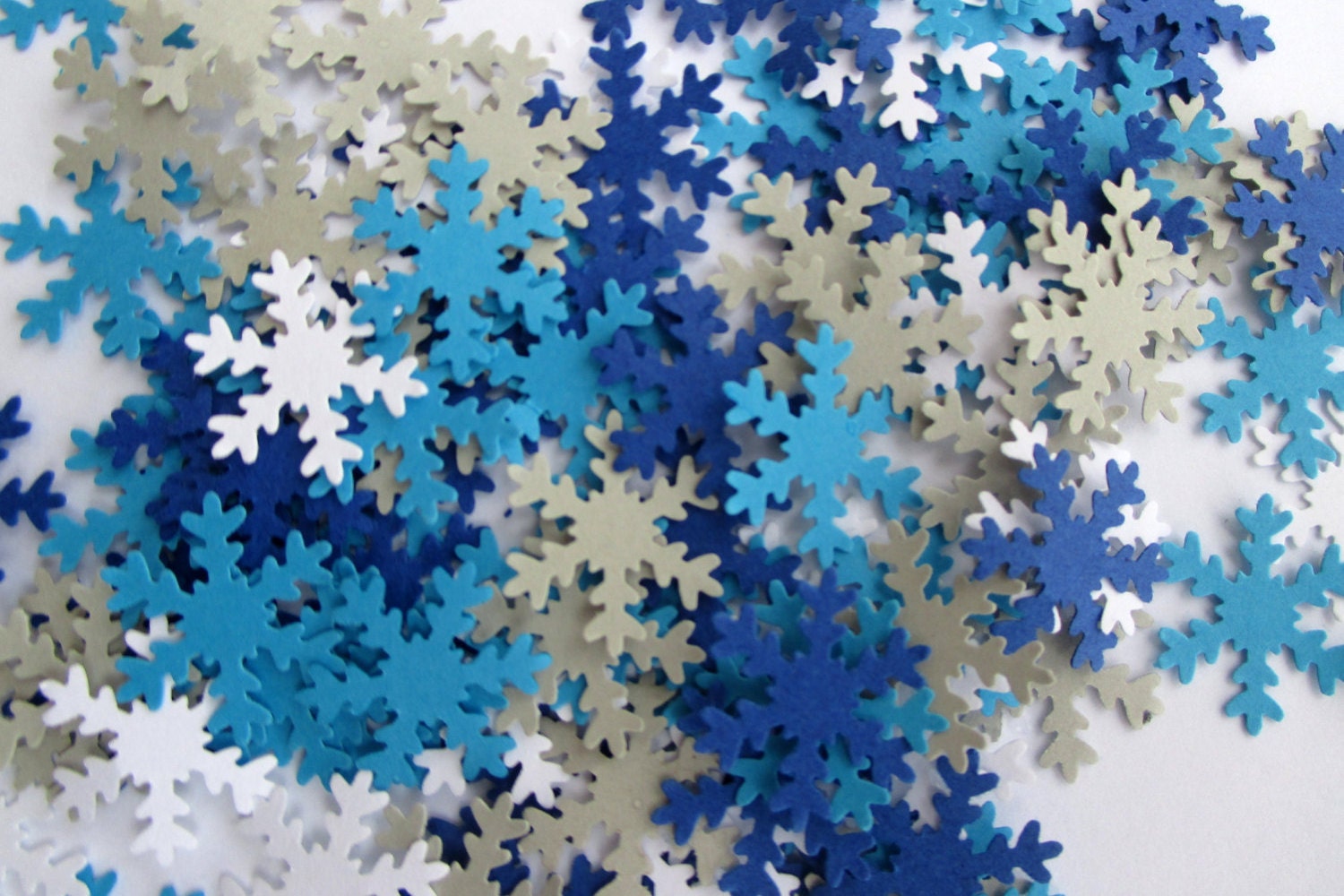 320 Ct Snowflake Confetti Frozen Theme Decorations Disney Etsy