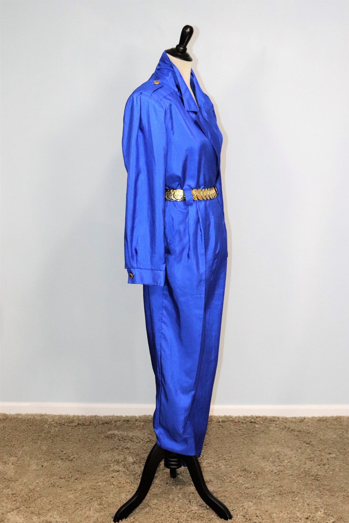 1980's Jumpsuit / Charlie's Angels / Wedding Singer / Etsy