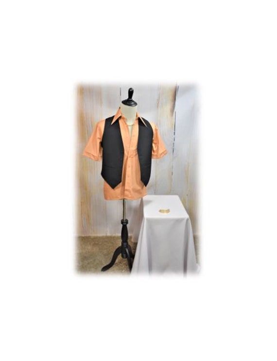 1970's Deadstock Shirt / Men's New 1970's SS Dress