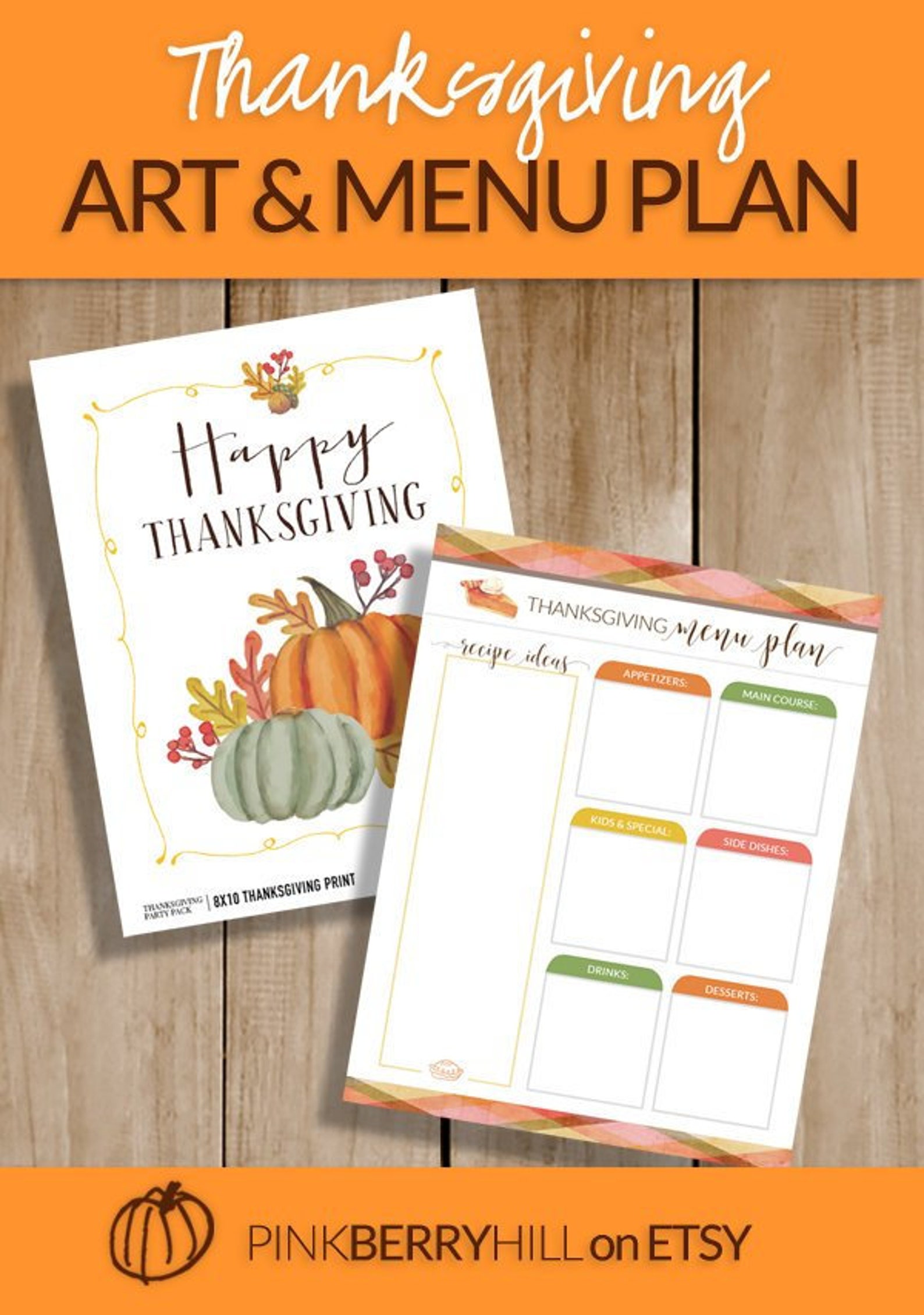 Thanksgiving Printable, Thanksgiving, Thanksgiving Art, Instant ...