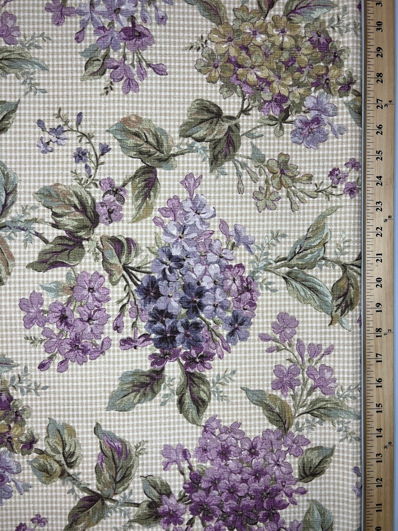 Vintage Concord Fabrics Designed by the Kesslers Arelene Large Scale