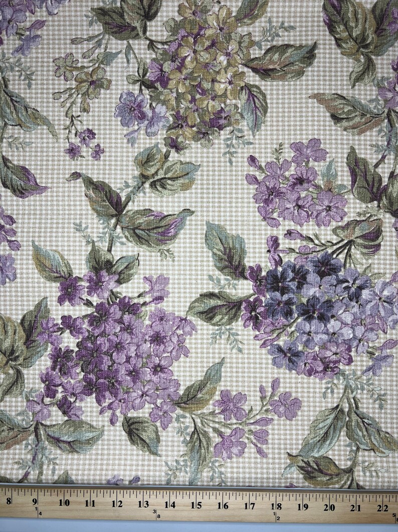 Vintage Concord Fabrics Designed by the Kesslers Arelene Large Scale