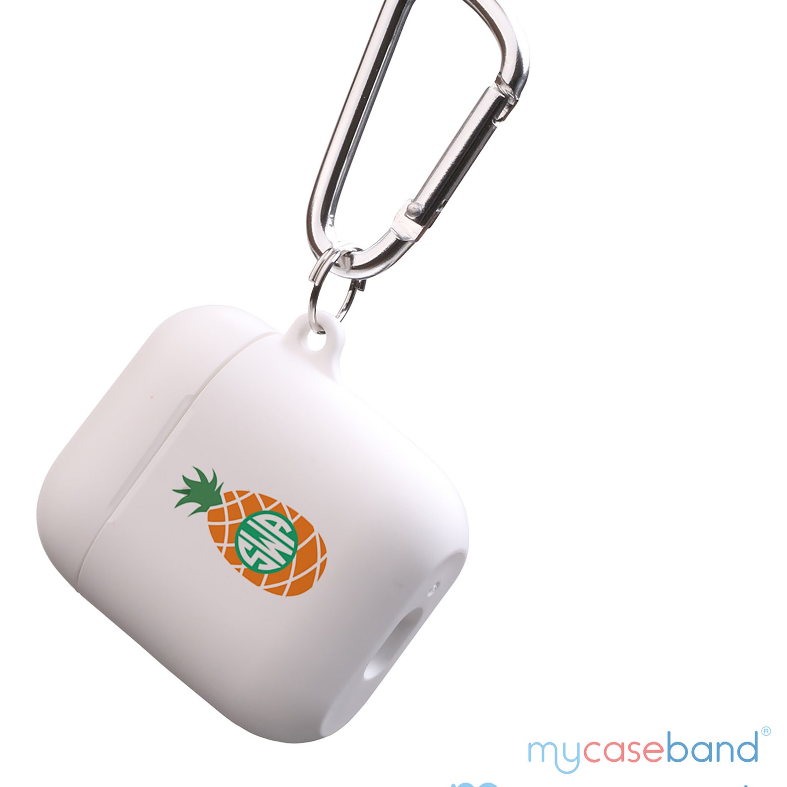 Airpod Case With Pineapple Personalized With Initials for Etsy
