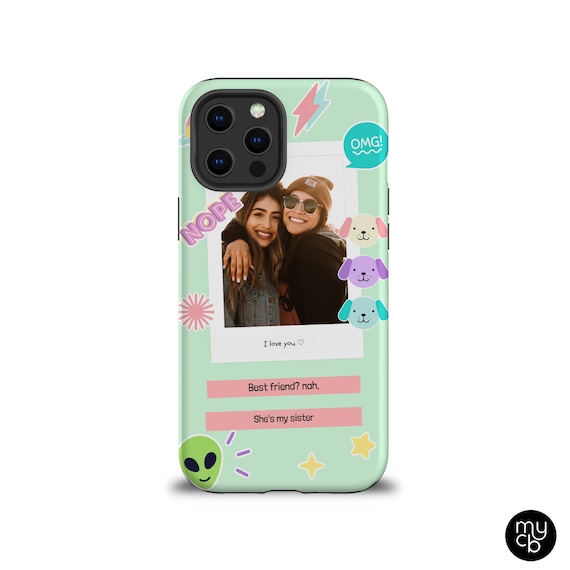Photo and Stickers Custom Phone Case for Apple iPhone and Samsung Galaxy  Devices, Photo Case, iPhone 12 Case, iPhone Xr Case, iPhone 11 Case 
