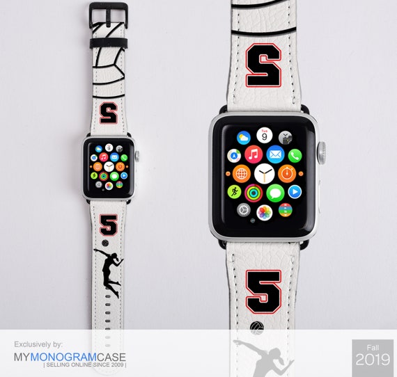 Custom Apple Watch Band For Volleyball Player Fans Custom Etsy