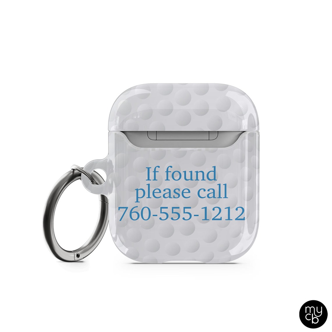 Personalized Golf Ball AirPod Case Great Gift for Mom Dad Etsy