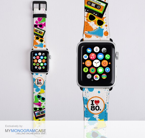 80s apple online watch band