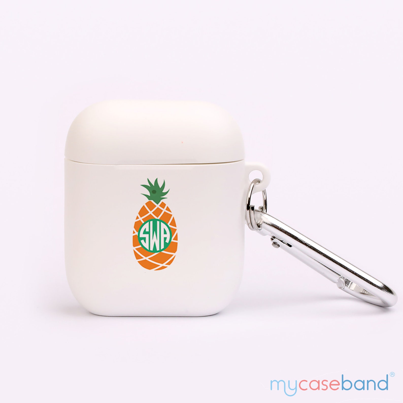 Airpod Case With Pineapple Personalized With Initials for Etsy