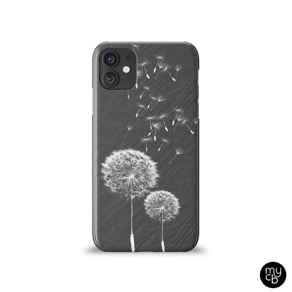 Dandelion Phone Case for iPhone 15 14 13 12 11 X 8 7 6 Pro Max, custom Dandelion iPhone case, All Over Print, Lifetime Guarantee!