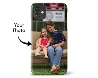 Custom Photo Phone Case, Personalized iPhone and Samsung Case, Family Photo Gift, Pet Photo Case