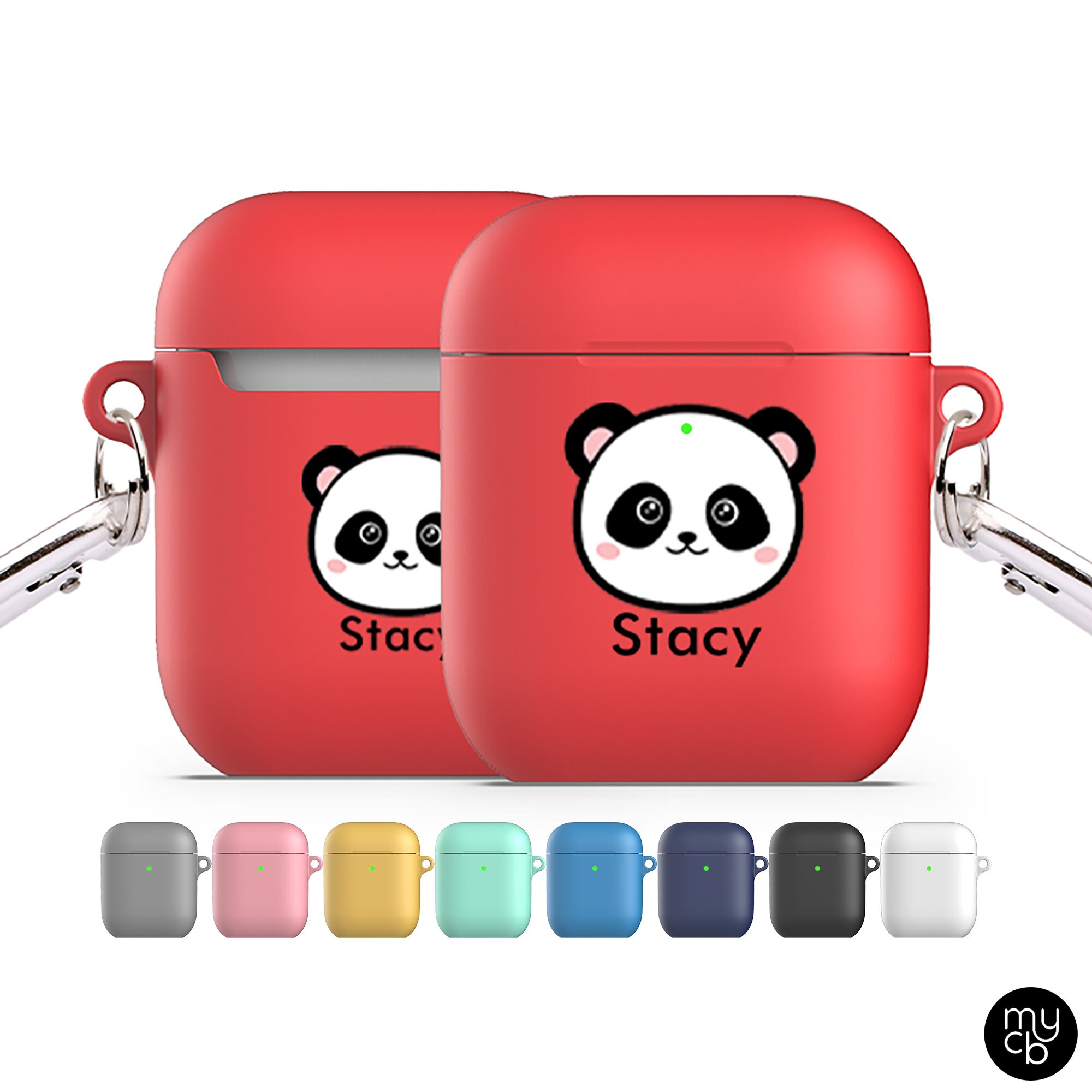 Panda AirPod Case Personalized for Apple AirPods Prints on | Etsy