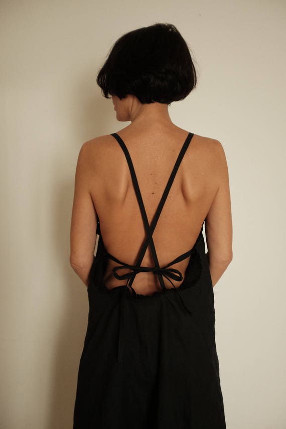 sexy linen dress