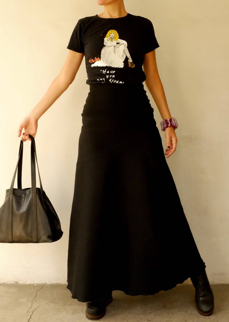 Gonna In Panno Di Lana BLU Donna NXW90514710SGL46U809 - Foto 8