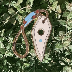 Pin de esmalte duro para collar de Aloy Nora de Rost de Horizon Zero Dawn Forbidden West