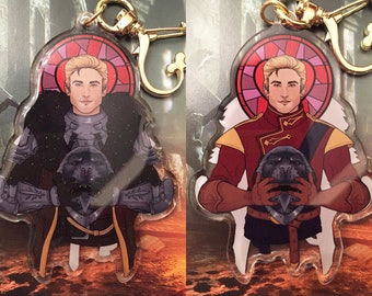 Dragon Age Romance Cullen Rutherford Double Sided Acrylic Charm