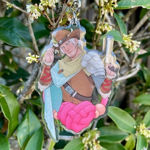 Logan My Time At Sandrock Monster Hunter Double Sided Acrylic Charm