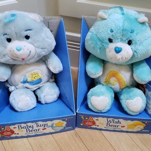 VINTAGE 1980s Rare Care Bears Birthday Bear and Grams Bear