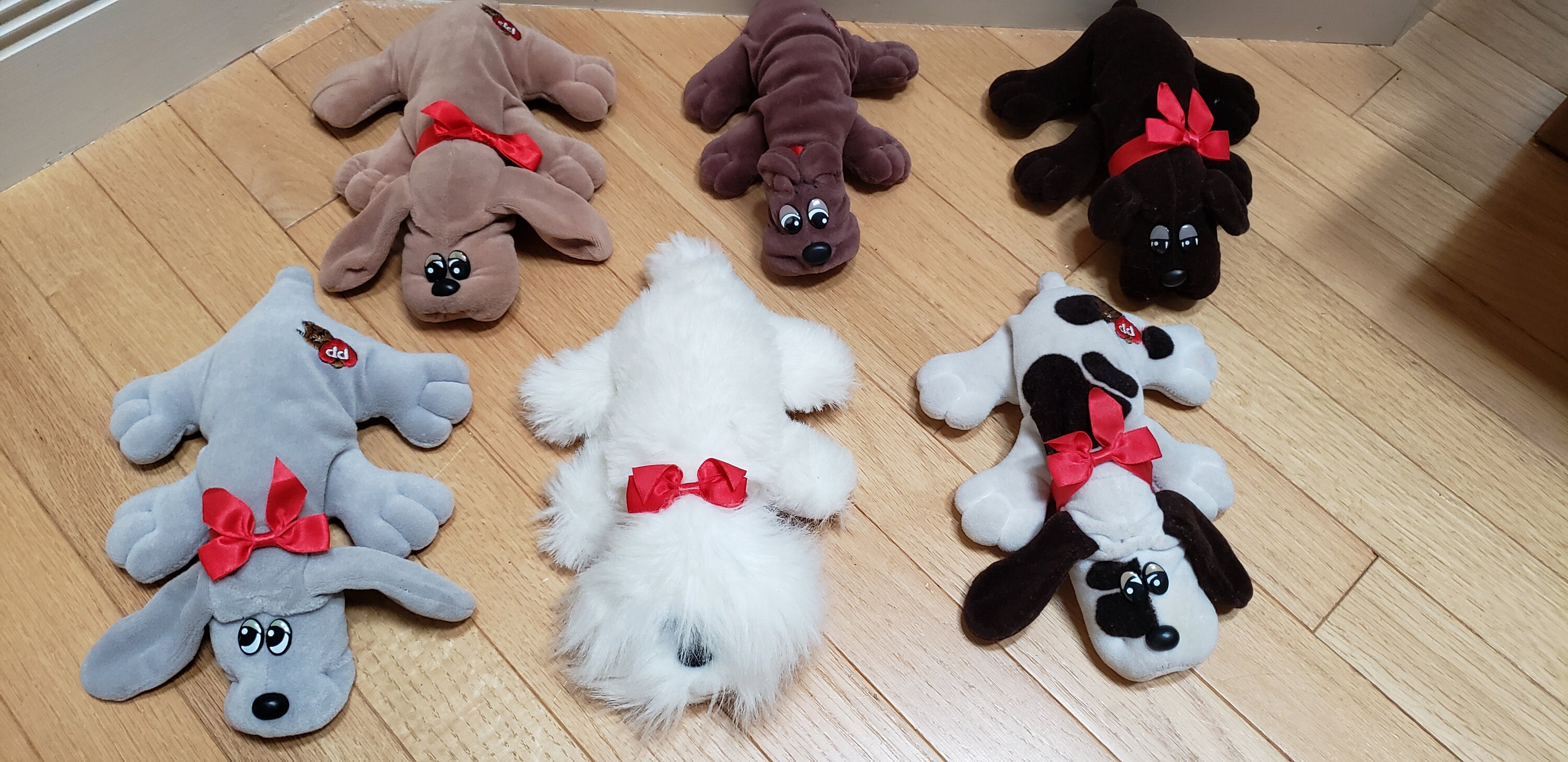 VINTAGE 1985-1986 Tonka Pound Puppies, Newborn and Furry