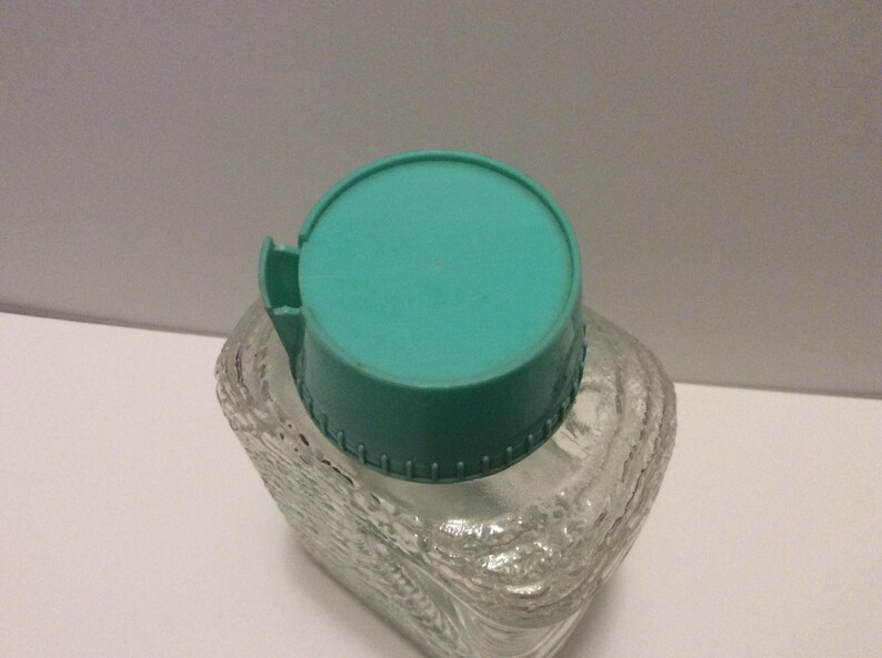 Vintage Glass Refrigerator Water Bottle Jug Mid Century