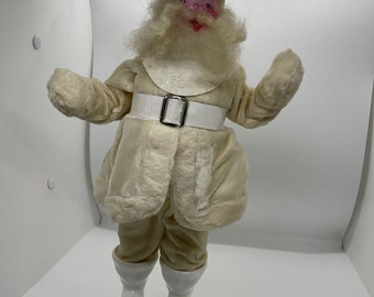 Vintage White Harold Gale Santa Claus