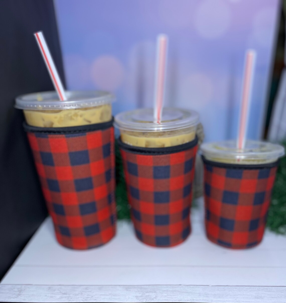 Personalized Iced Coffee holder Iced Coffee sleeve coffee Etsy