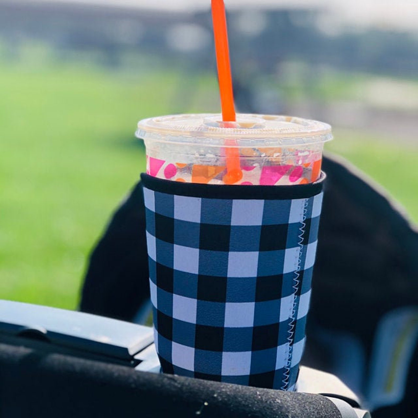 Personalized Iced Coffee Holder Iced Coffee Sleeve Coffee Etsy