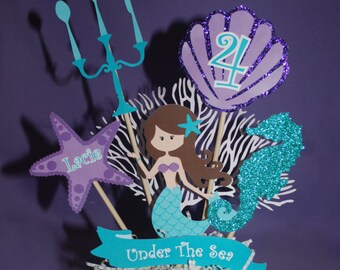Mermaid Centerpieces, Little Mermaid Centerpiece, Mermaid Birthday, Mermaid Party, Ariel Birthday, Ariel Party, The Little Mermaid Birthday
